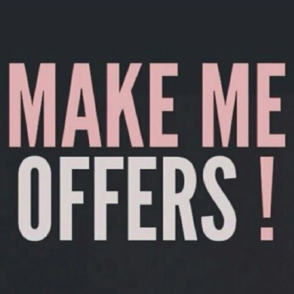 Offers are always welcome!🌸